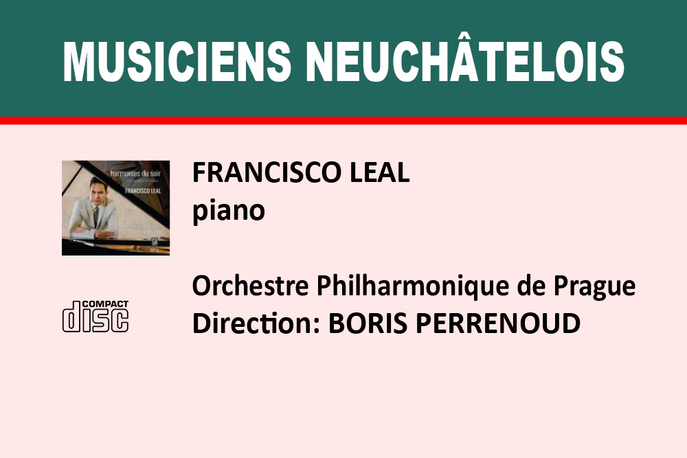 Francisco Leal, pianiste